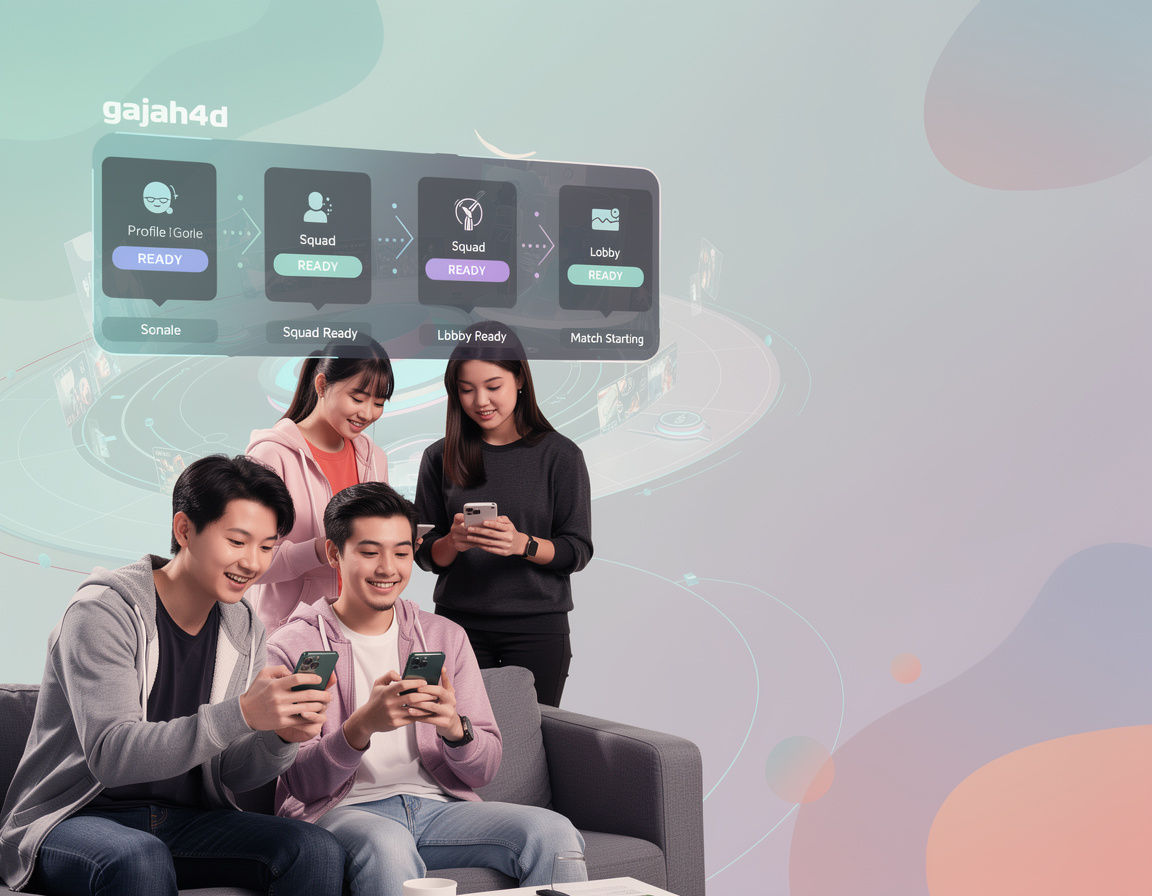 Ilustrasi gajah4d alur check in match untuk squad mobile pemula